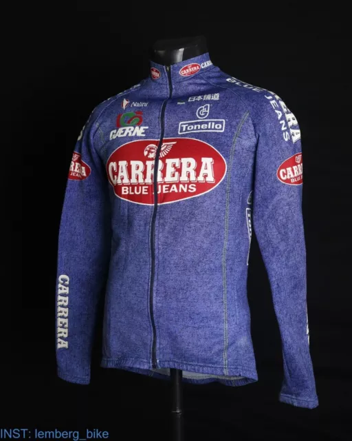 NALINI CARERRA CYCLING team 1996 long sleeve jersey (Small) £33.18 ...