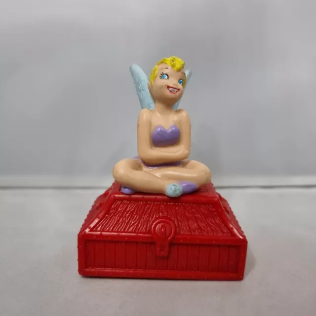 1993 Burger King Disney Peter Pan - Tinker Bell - Zurückziehen Actionfigur Spielzeug