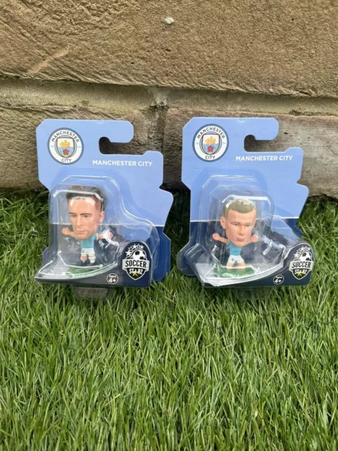 Official Soccer Starz Jack Grealish/Haaland Football Figures Brand new Man City