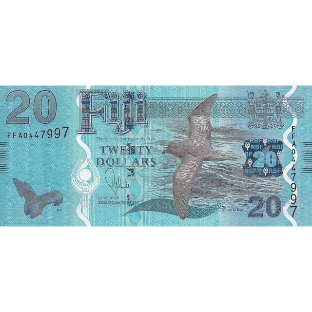 [#195803] Fidji, 20 Dollars, 2013, KM:117, NEUF