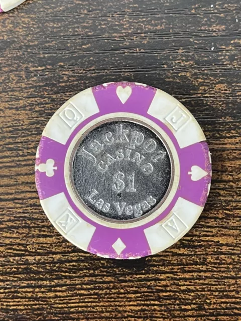 Jackpot Casino Las Vegas $1 casino chip