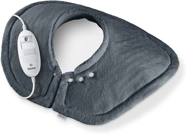 Beurer HK54 Cosy Neck and Shoulder Heat Pad 3 Temperature Settings Grey