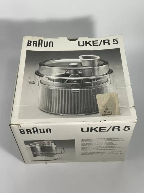 Braun Multipractic Juice Extractor Juicer Attachment UKE/R 5 Braun Multipractic Juice Extractor Juicer Attachment UKE/R 5