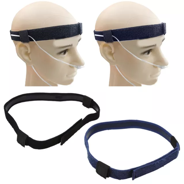 Nasal Cannula Headband Silicone Lining Stretch Adjustable Prevent Ear Sorene TPG