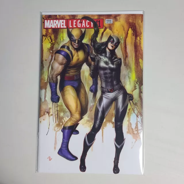 MARVEL Legacy 1, Adi Granov Exclusive Trade Variant Wolverine + X-23 X-Men