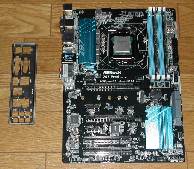 ASROCK Z97 PRO4 LGA1150 with CPU memory $147.54 - PicClick CA