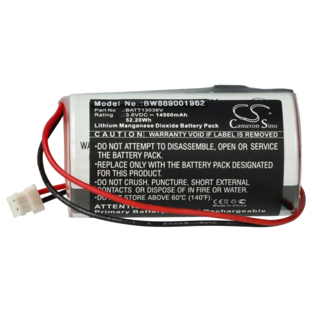 Batterie 14500mAh pour DSC BATT-PGX901, BATT-PGX911, BATT13036V