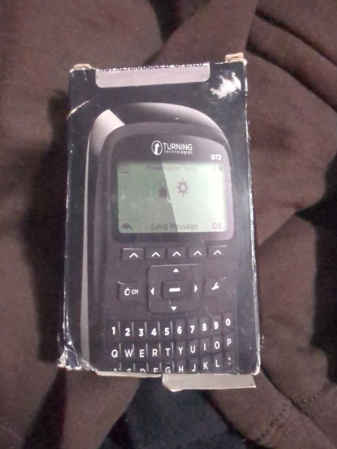 Turning Technologies QT2 Response Device Clicker RCQR-02