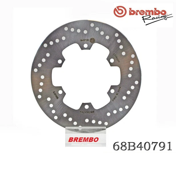 Jeu De 2 Disques De Frein Arrière Brembo 08.9603.10 - 260x10 Mm, Pleins, Pour Honda Accord IV-VI, Civic VI, Rover 600