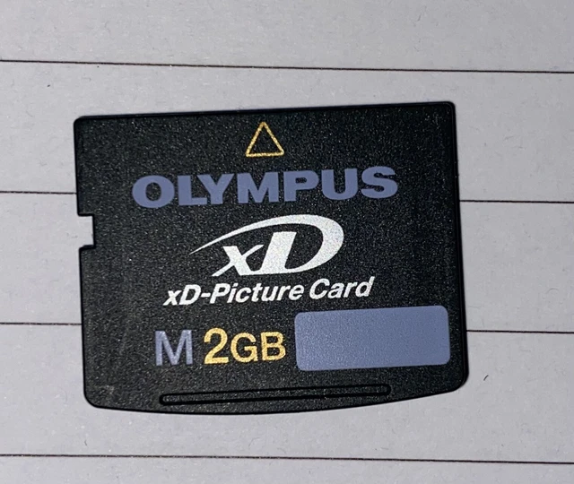 GENUINE OLYMPUS M 2GB xD PictureCard Memory Card MXD2GM3 For Olympus