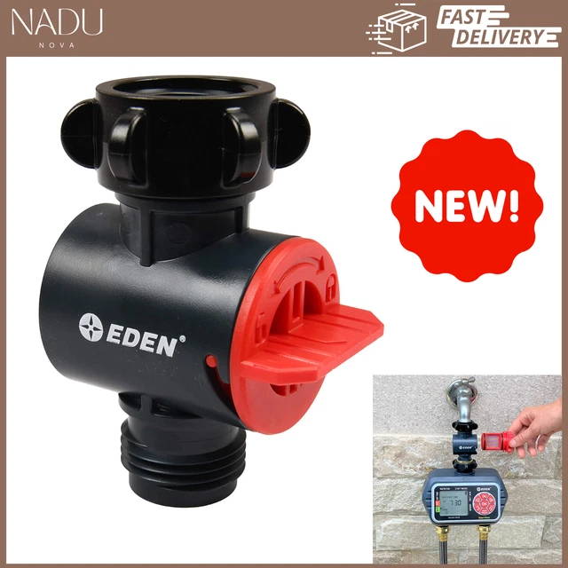 Inline Garden Hose Water Sediment Filter, with 50 Mesh Screen 3.14 x 2.44 x 1.57