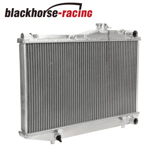 2 Row Full Aluminum Core Cooling Radiator For 1984-1987 Toyota Corolla Ae86/4Age