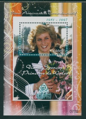 Togo Scott #2063 MNH S/S 2007 Princess Diana 10th Memorial ANN CV$6+