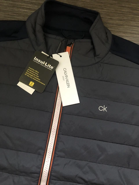Calvin klein quilted sales insulated padded jacket