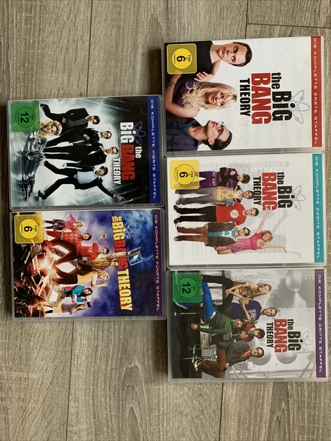 16 DVD’S THE Big Bang Theory Komplett Staffel 1 bis 5 EUR 12,00 ...
