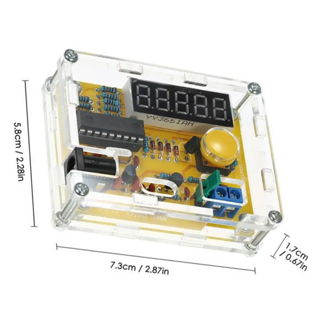 Compteur de fréquence oscillateur en cristal large gamme de fréquences 1 Hz 50