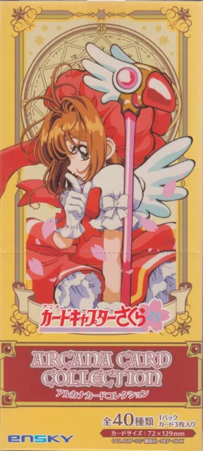 Cardcaptor Sakura Arcana Card Collection Sealed Box Ensky Japanese