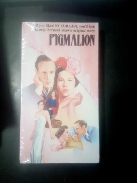 Pygmalion (VHS, 1990) 1938 Leslie Howard Wendy Hiller Brand New Sealed