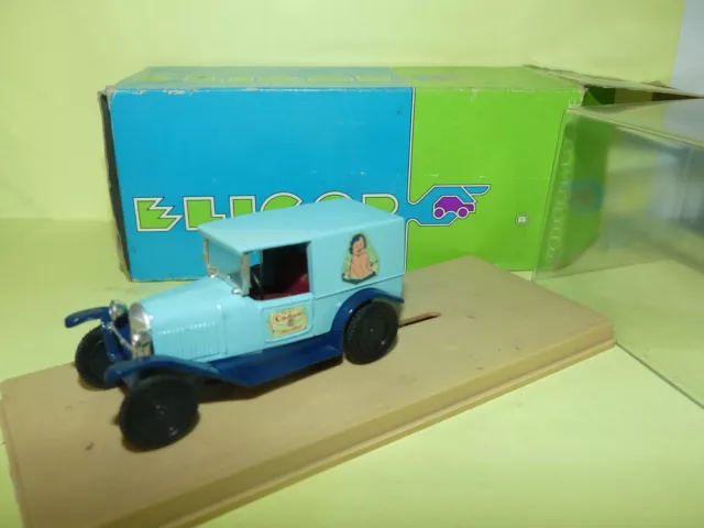 CITROEN 5CV BEBE CADUM Bleu ELIGOR 1017 1:43