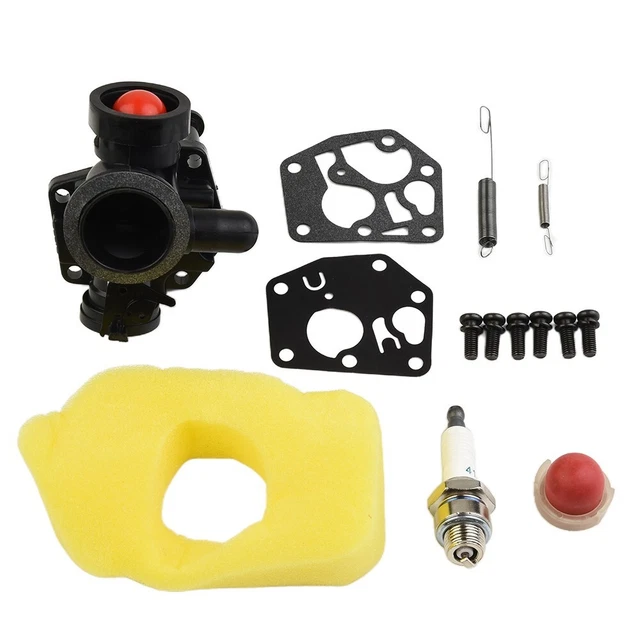 Nuovissimo Carburatore Set Filtro Aria 1Set Giardino Attrezzi Tagliaerba Ricambi