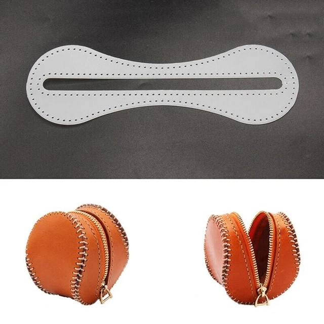 Women Mini Coin Purse Acrylic Template Leather Craft Bag Pattern Diy Stencil