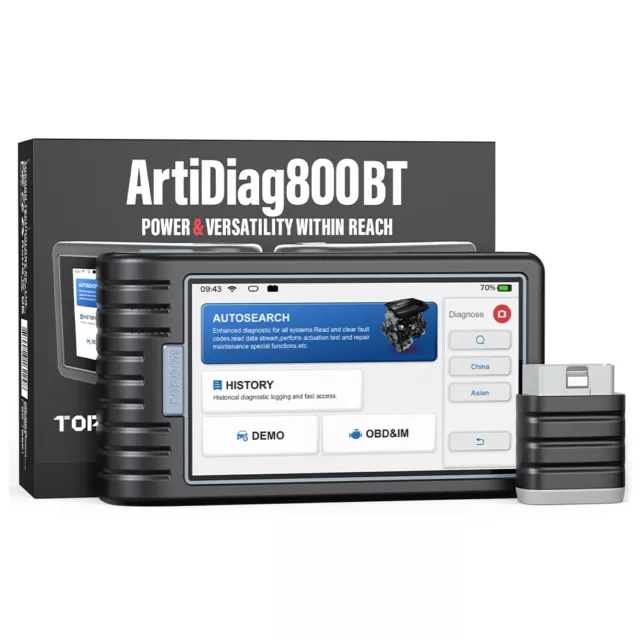 TOPDON AD500/AD600/AD600S/AD800/BT Profi KFZ OBD2 Diagnosegerät Scanner Benz BMW