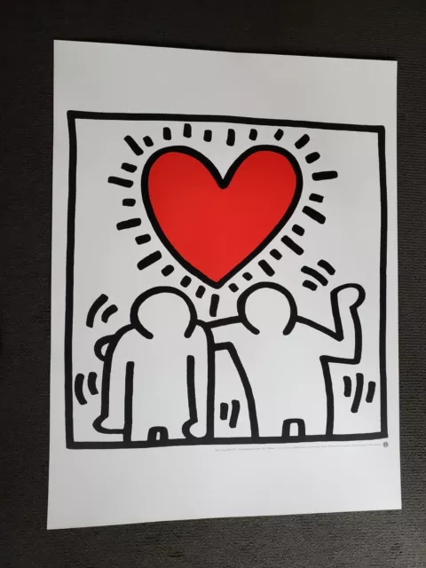 Keith HARING (d’après) - Invitation de Mariage - Sérigraphie