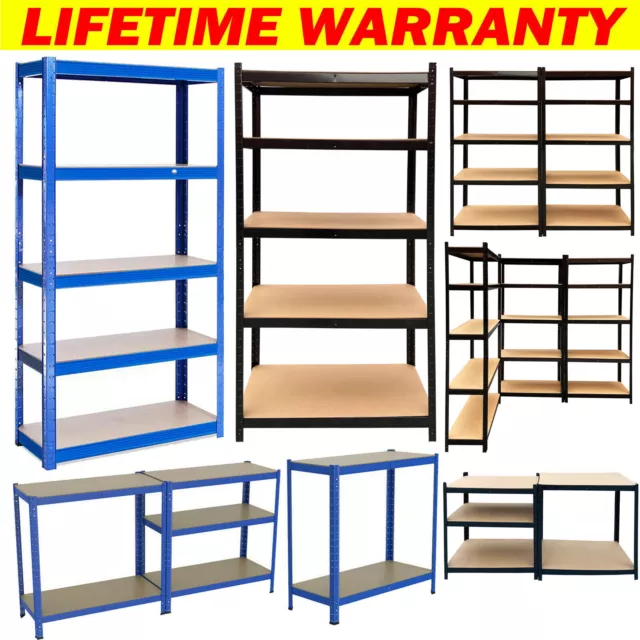 Heavy Duty Shelf Garage Steel Metal Storage 5 Level Adjustable Shelves Racking