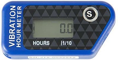 Compteur dheures sans fil numérique Runleader,opération de vibration pour chariot de golf,tracteur,générateur,compresseur,tronçonneuse,moto,moto 016B-BK 