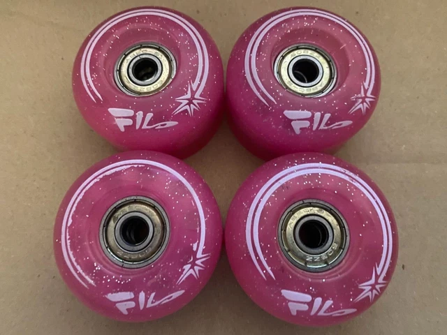 4 ROUES ROLLER Fila 80mm 82A transparent EUR 19 00 PicClick FR