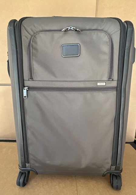 TUMI Alpha 3 Nylon Short Trip Expandable Packing Case 4 Wheeled 2203064 Coffee 2