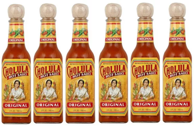 Original Cholula Mexican Hot Sauce 150ml Adds Subtle Heat & Flavour x Case of 6