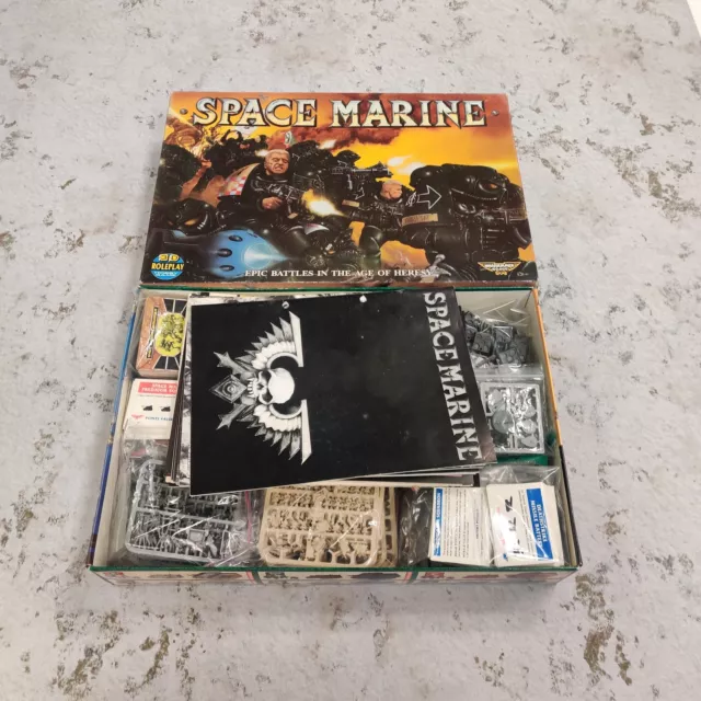 Epic Space Marine 1st und 2nd Edition Paket. Space Marines, Orks, Eldar BD165