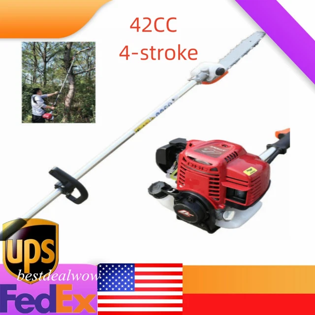 4STROKE 42CC GAS Powered Pole Saw Single Cylinder Saw Tree Pruning
