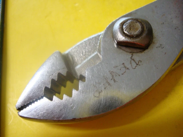 KRAEUTER  USA  Slip Joint Pliers No 156-6  marks 4