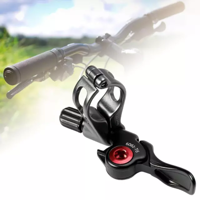 MTB Bike Seatpost Dropper Remote Control Lever Bicycle Seat Post Drop Aluminum