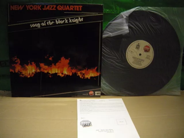 THE New York Jazz Quartet ‎– Song Of The Black Knight ' LP MINT SPAIN PRESS 1982