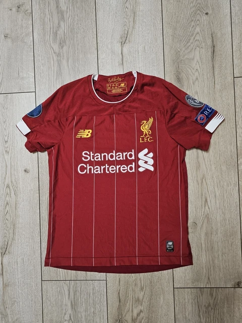 Maillot De Football Liverpool Domicile 2018/2019 - Taille XL Garçon - Sponsor Fly Emirates - Occasion Bon état