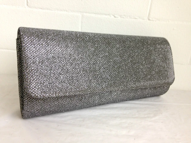 Pewter clutch bag dorothy perkins outlet