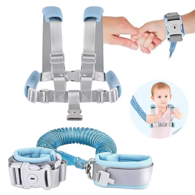 Baby Anti Lost Safety Harness Kids Toddler Leash Belt Strap Walking Rope Reins~