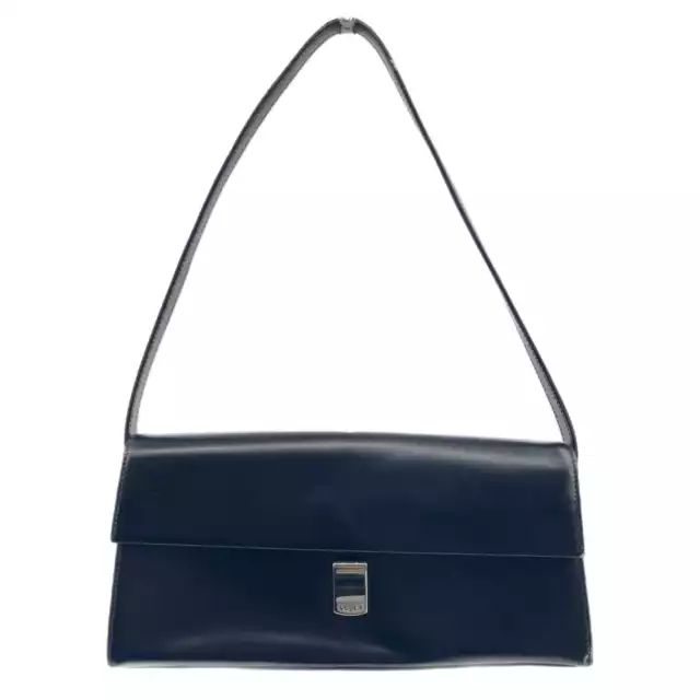 Furla Black Leather Shoulder Bag | Made in Italy