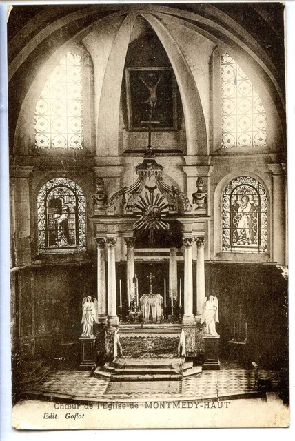 CP 55 MEUSE - Montmédy-Haut- Choeur de l'Eglise