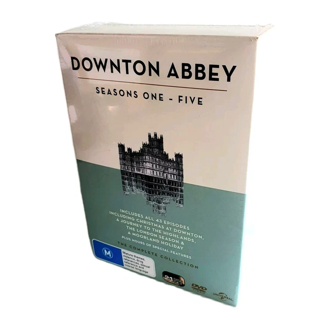 DOWNTON ABBEY COMPLETE Season 1-5 DVD Box Set 2016 British Period Drama Reg 2/4 £35.07 - PicClick UK