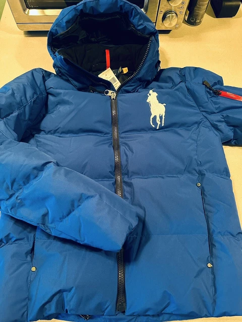 NWT Polo Ralph Lauren Big Pony Men’s Hooded Down Puffer Jacket Coat