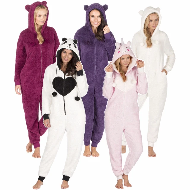 COMBINAISON PYJAMA LICORNE licorne en polaire de luxe pour femmes tout en un EUR 17 58 PicClick FR
