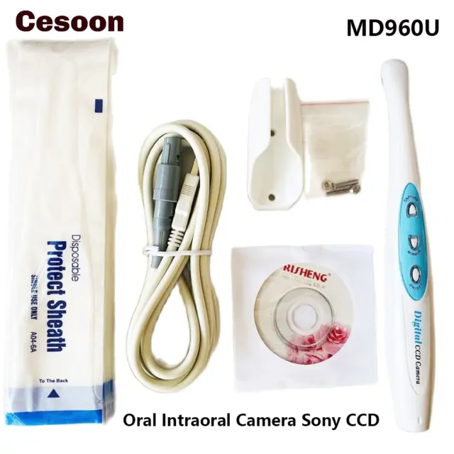 Dental Oral Intraoral Camera MD960U USB 1/4 Sony CCD Automatic Focusing Imaging