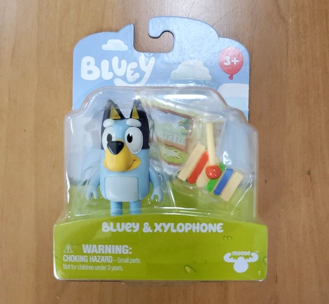 BLUEY & XYLOPHONE Bluey Story Starter Pack Action Figure Toy Brand New