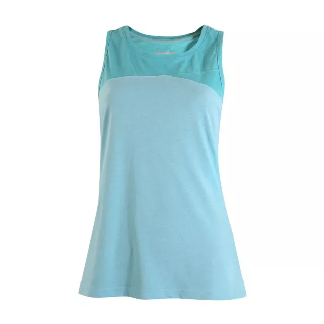 Columbia WOMEN'S Sierra Pass Colorblock TANK T-SHIRT. BARGAIN. RRP 24.99.SIZE M.