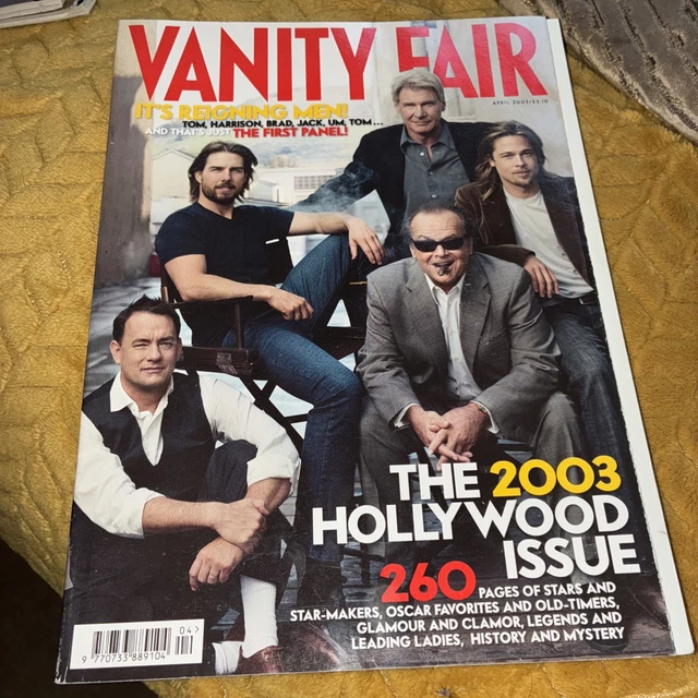 VANITY FAIR MAGAZINE April 2003 The Hollywood Issue £0.99 - PicClick UK