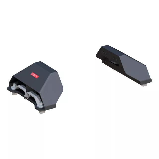 CURT 16017 Puck System 5th Wheel Legs for Select Ford F250 to F450, 8' Bed, 24K